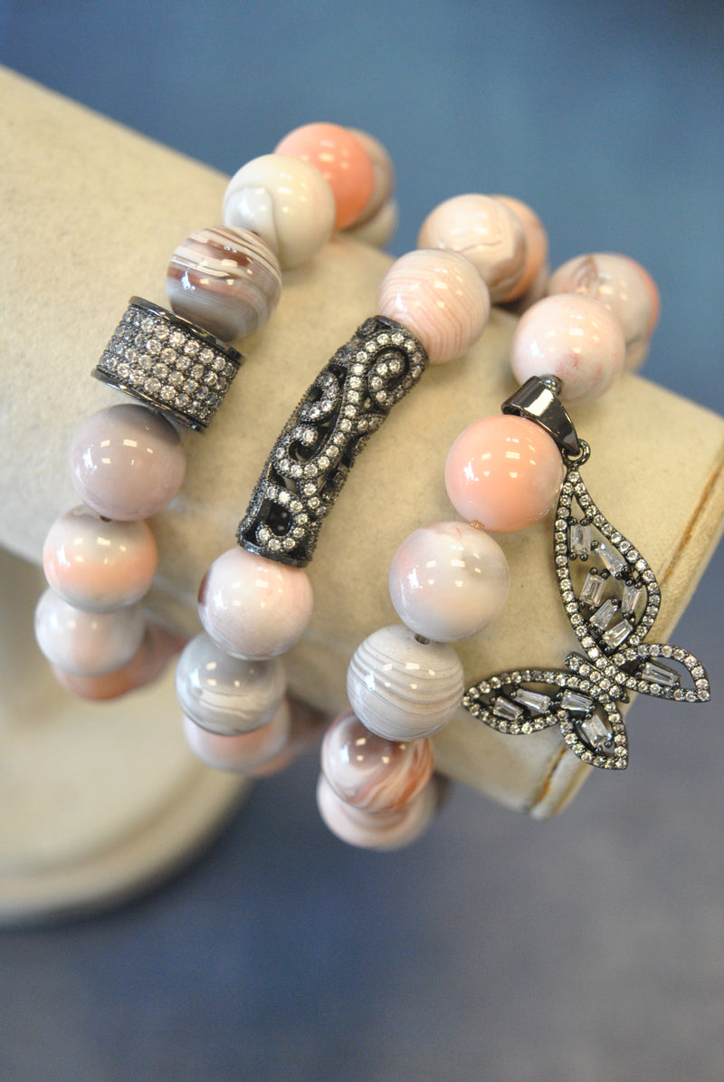 Botswana agate bracelet sale