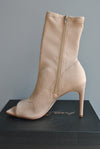 LIGHT BEIGE ELASTIC FIT BOOTIES