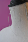 SIMPLE STATEMENT WIRE EARRINGS