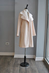LIGHT PEACH / BLUSH SPRING LIGHT OVERSIZED COAT