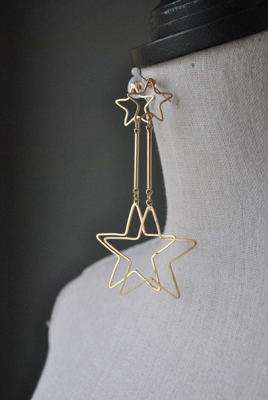 FASHIOON COLLECTION - GOLD STAR EARRINGS