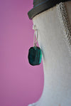 FASHION COLLECTION - BLACK TASSEL GOLD STATEMENT EARRINGS